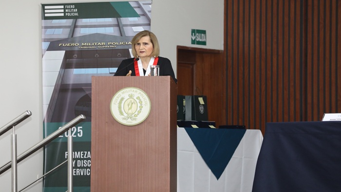 Presidenta del TC Luz Pacheco: Tribunal Constitucional mantiene su línea de fomentar los derechos de la mujer y no permitir la discriminación por razón de sexo