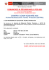 Vista preliminar de documento [ Ver COMUNICADO 21 ] 13-03-2025