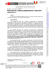 Vista preliminar de documento RUA N° 000015-2025-UA  Dejar sin efecto Art.1 RUA N° 010-2025-UA Responsable suplente Caja Chica UT Lima