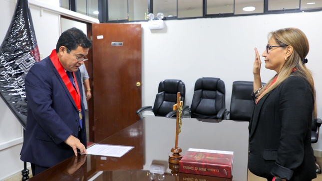 Juramenta Comité de Damas de la Corte Superior de Justicia de Tumbes