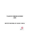 Vista preliminar de documento PLAN DE COMUNICACIONES INACAL - 2025 RPE 025-2025-INACAL-2025