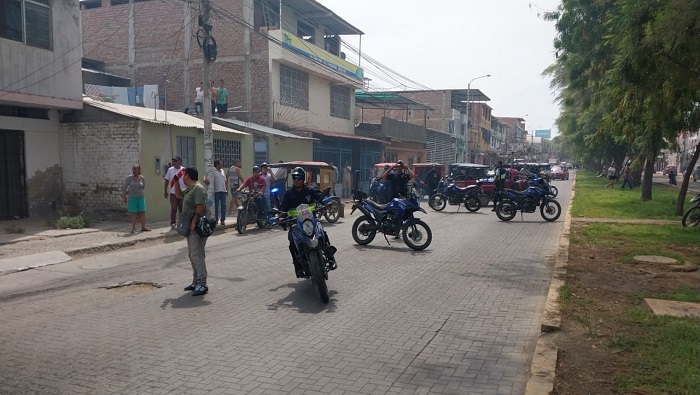 Acordonando la zona