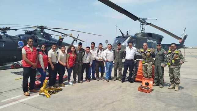 Sernanp y Fuerza Aérea del Perú: Unidos en la lucha contra los incendios forestales