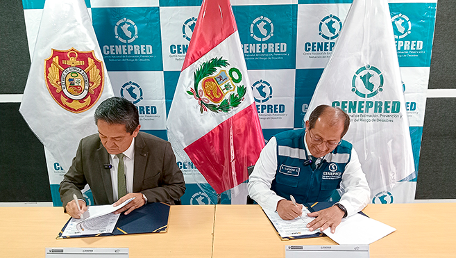 Cenepred y Caen: Unidos para fortalecer la cultura de prevención en el país