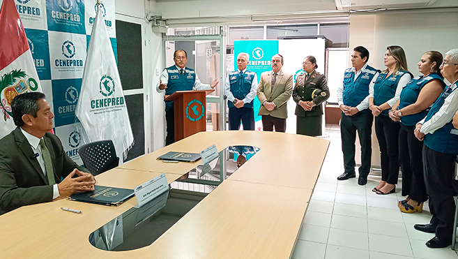 Cenepred y Caen: Unidos para fortalecer la cultura de prevención en el país