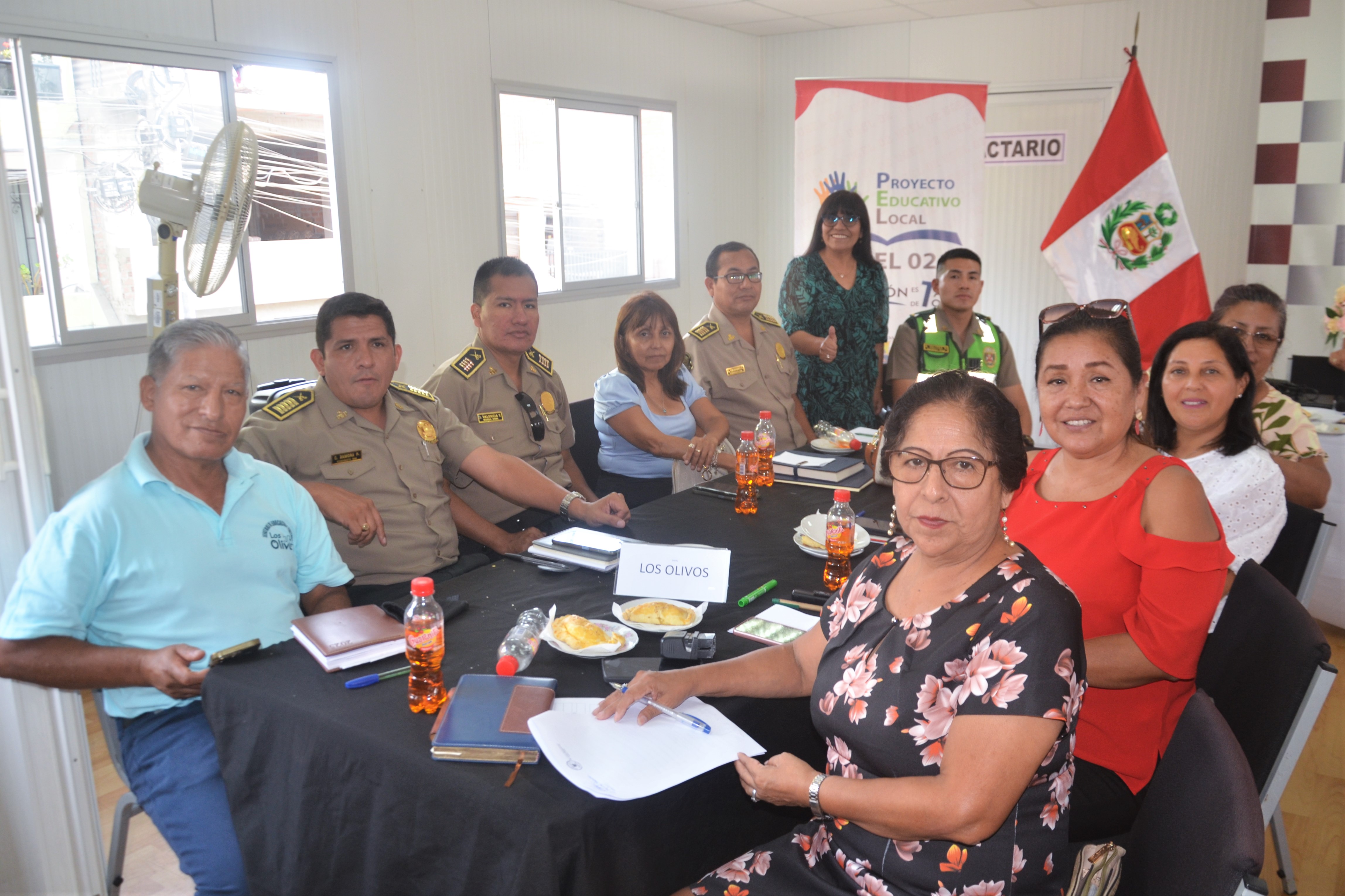 integrantes del COPALE Los Olivos