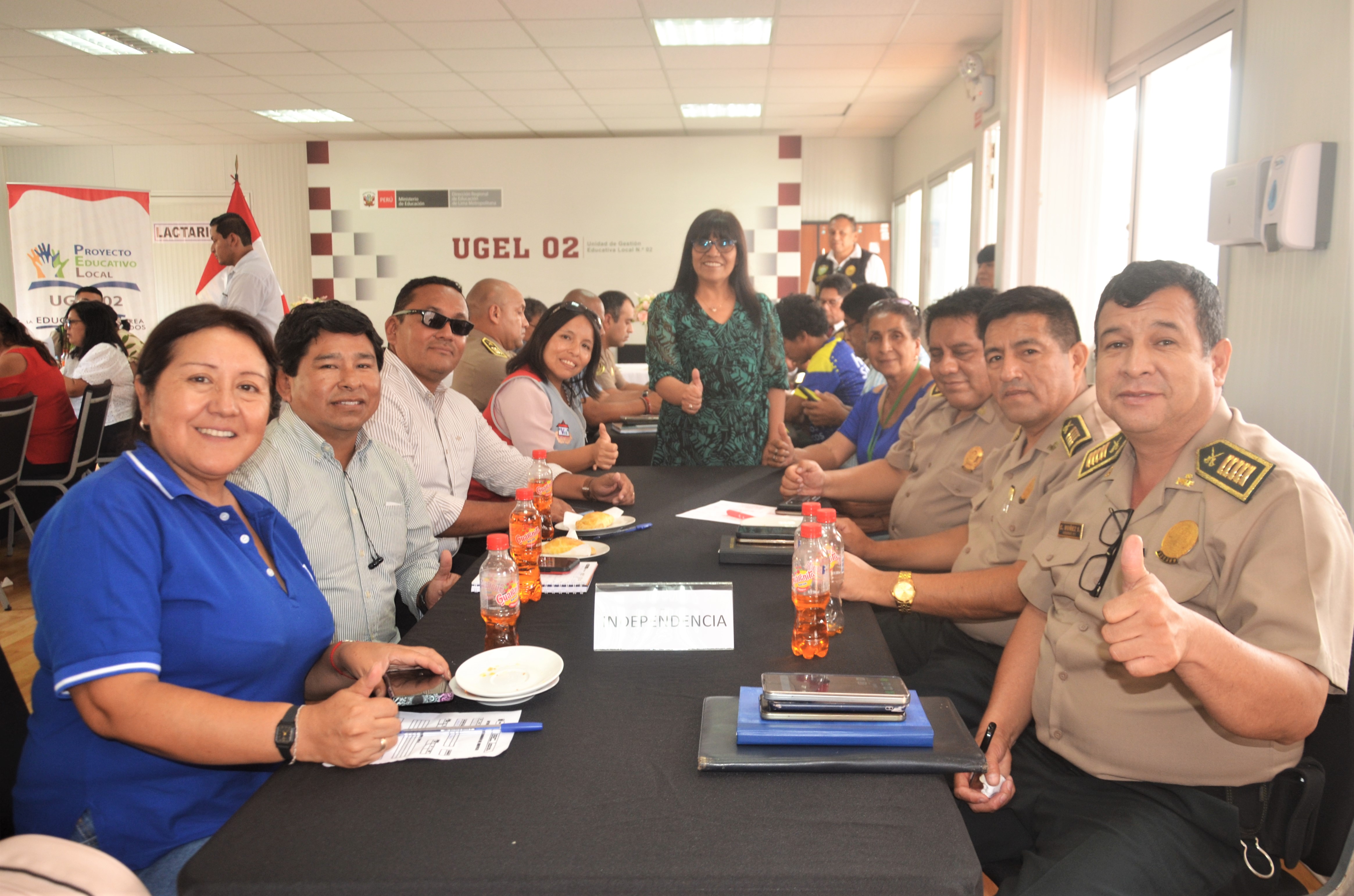integrantes del COPALE de Independencia