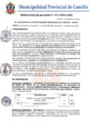 Vista preliminar de documento RESOLUCIÓN DE ALCALDIA N° 031-2025-A-MPC