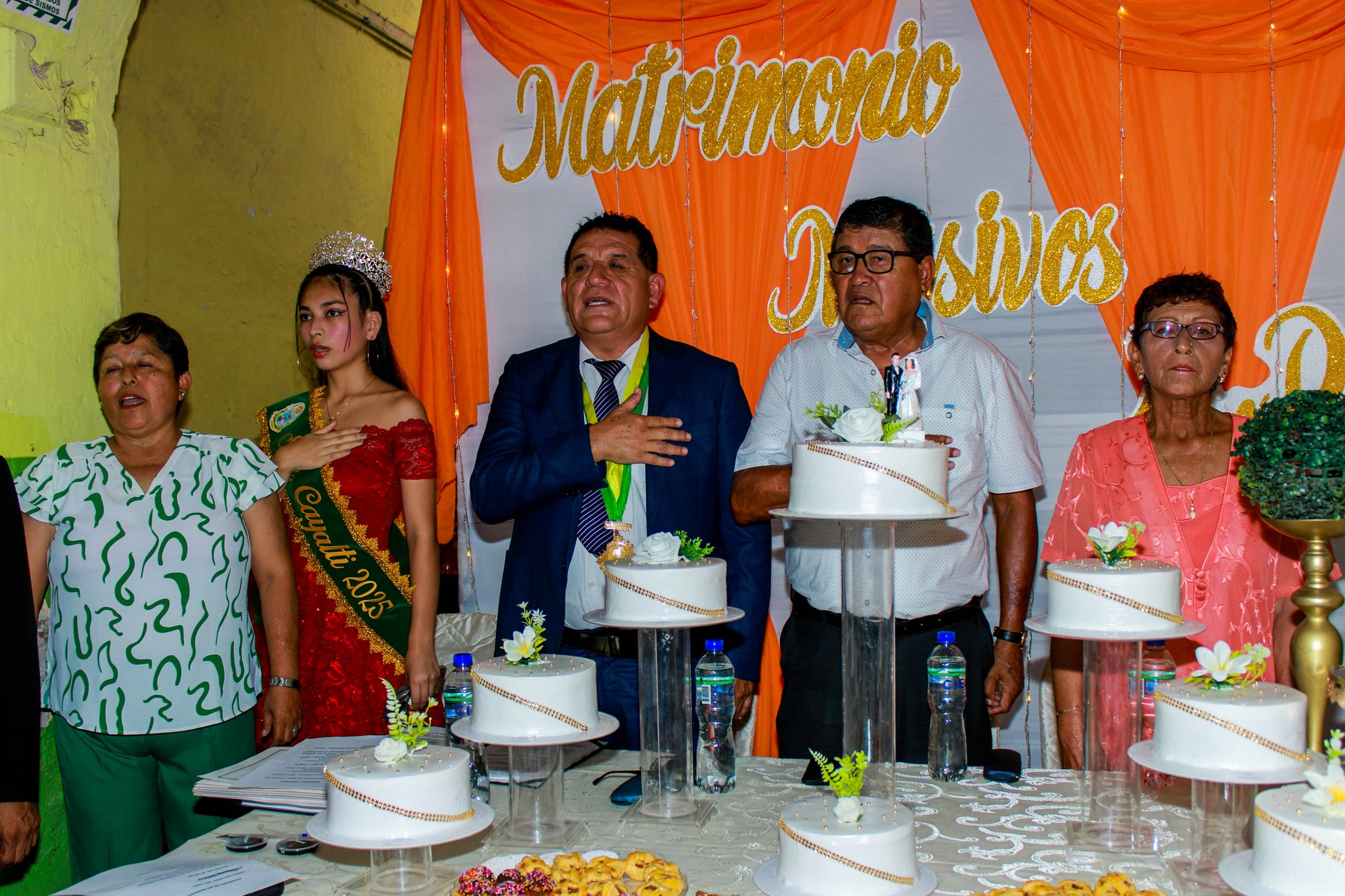 Celebración de los matrimonios masivos