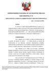 Vista preliminar de documento Resolución de la Unidad de Administración N.° 035-2025-SUNARP/ZRIX/UA