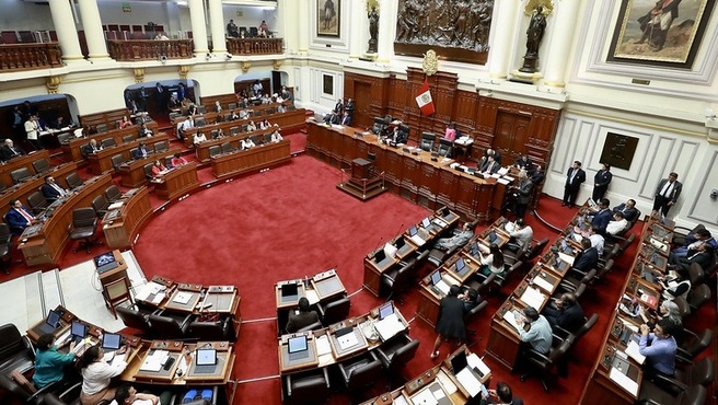Pleno del Congreso de la República