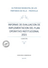 Vista preliminar de documento Informe-Evaluacion-Implementacion-Plan-Operativo-Institucional-2021-I-Semestre