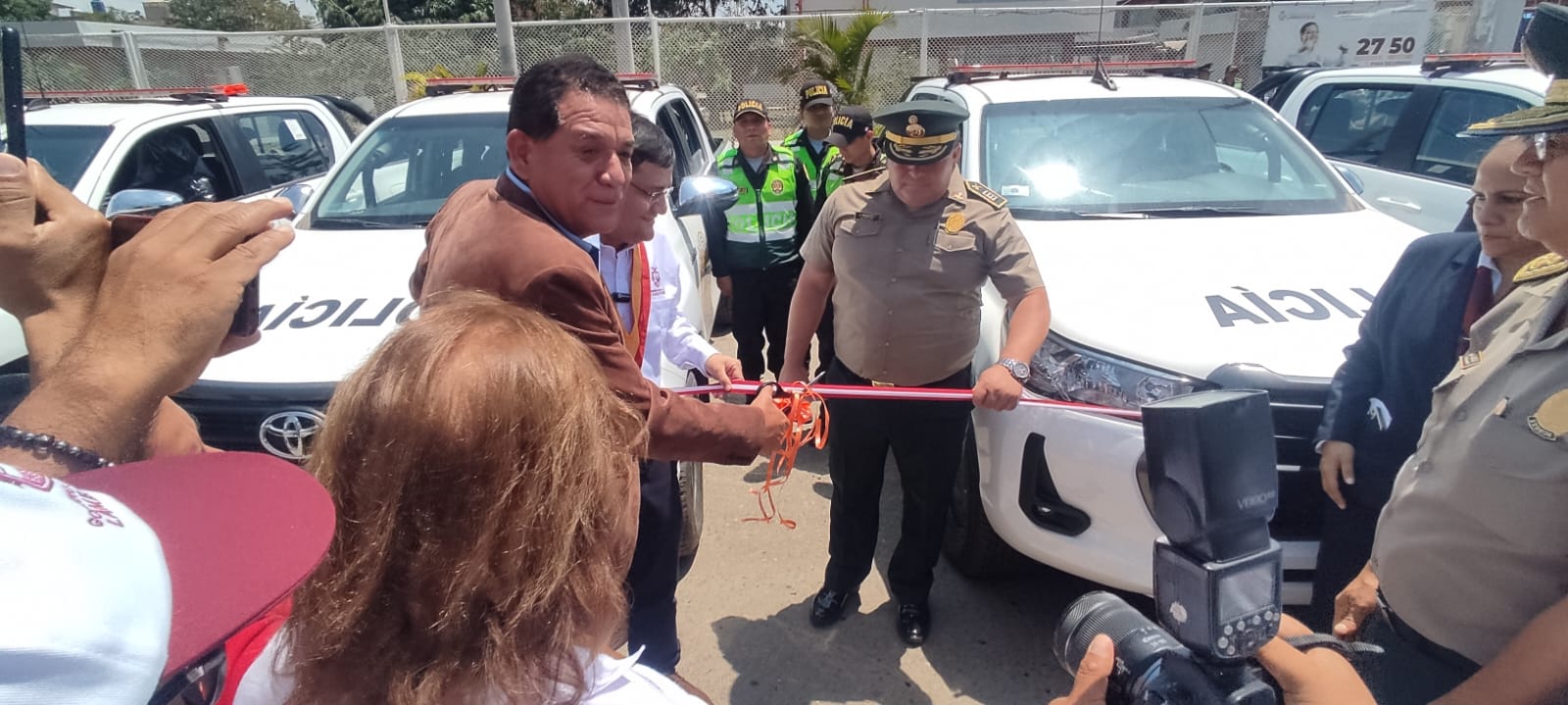 Registro 1: Entrega de patrulleros
