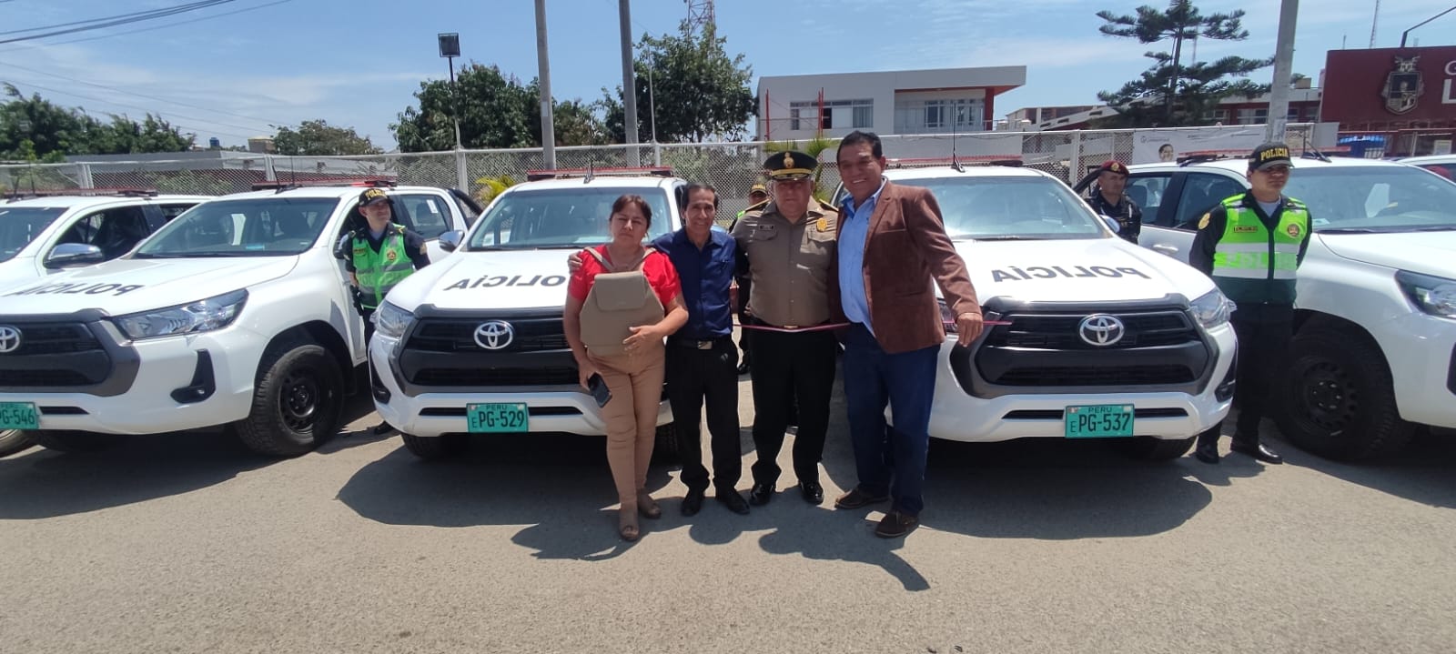 Registro 3: Entrega de patrulleros
