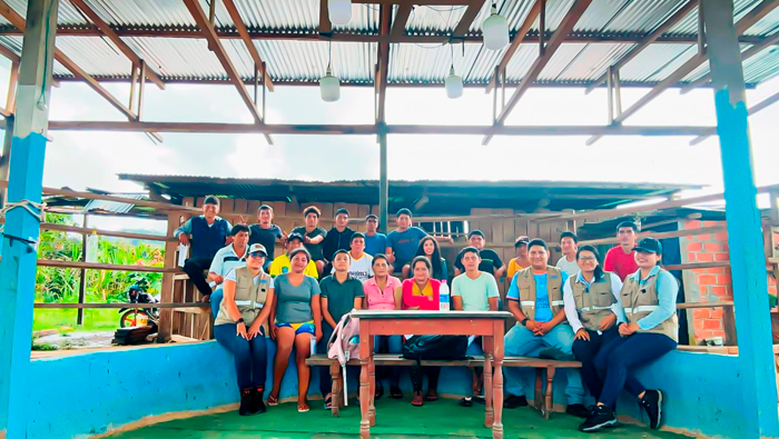 Empadronamientos en el Centro Poblado Santa Rosa de Huayali.