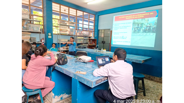 MPSM realiza 1ra. capacitación en Educación y Seguridad Vial.