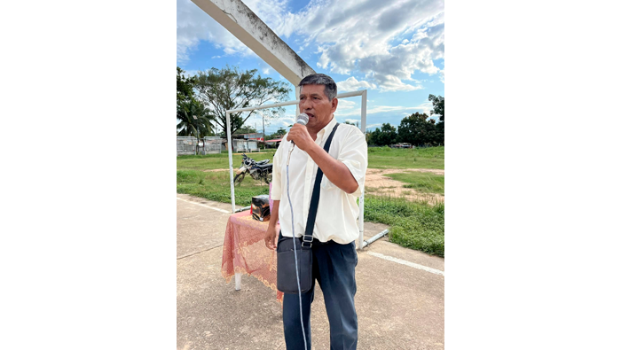 Juramentaci贸n al Comit茅 de Gesti贸n y Desarrollo del Asentamiento Humano "Los Olivos del sector Yumbite - Tarapoto".