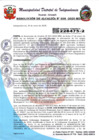Vista preliminar de documento Resolucion de Alcaldia N° 038-2025-MDI