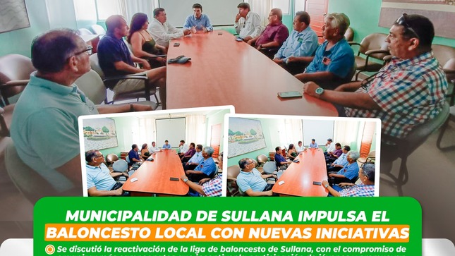 Municipalidad de Sullana impulsa el baloncesto local con nuevas iniciativas