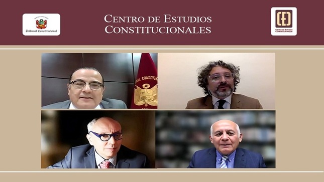 Conferencia internacional sobre el debido proceso en el ámbito del derecho administrativo realizó el CEC del TC 