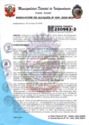 Vista preliminar de documento Resolucion de Alcaldia N° 039-2025-MDI