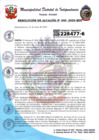 Vista preliminar de documento Resolucion de Alcaldia N° 040-2025-MDI