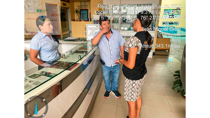 Operativo inopinado a establecimientos categorizados "Hoteles".