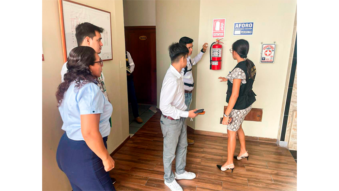 Operativo inopinado a establecimientos categorizados "Hoteles".