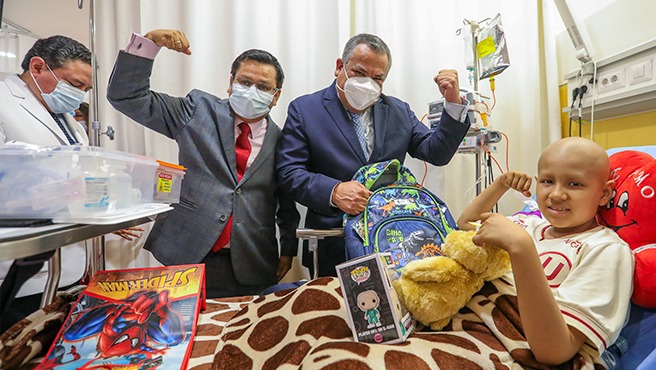 Acto de amor: INEN, INSN San Borja y Clínica San Juan de Dios reciben legado testamentario para atención de niños