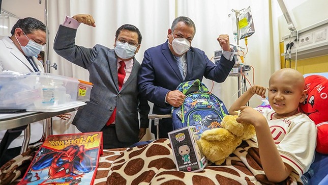 Acto de amor: INEN, INSN San Borja y Clínica San Juan de Dios reciben legado testamentario para atención de niños 