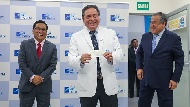 Acto de amor: INEN, INSN San Borja y Clínica San Juan de Dios reciben legado testamentario para atención de niños