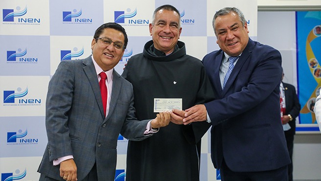 Acto de amor: INEN, INSN San Borja y Clínica San Juan de Dios reciben legado testamentario para atención de niños