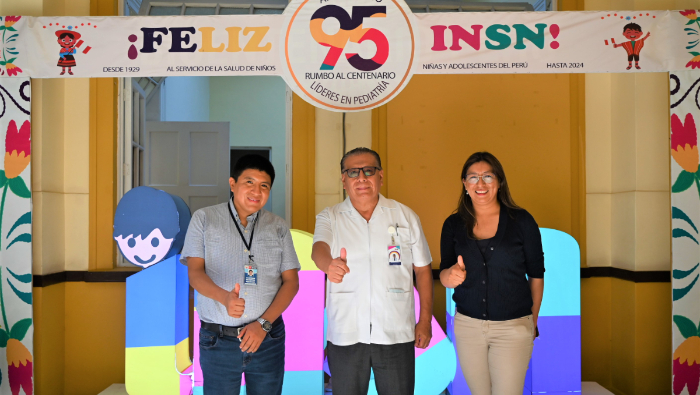 INSN y la DIGEP del MINSA coordinan estrategias para incrementar personal de salud en el centro pediátrico