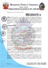 Vista preliminar de documento Resolucion de Alcaldia N° 047-2025-MDI