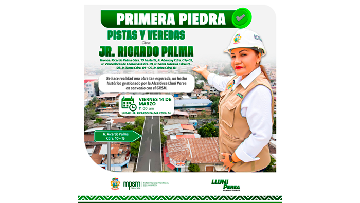 Colocaci贸n de primera Piedra.
