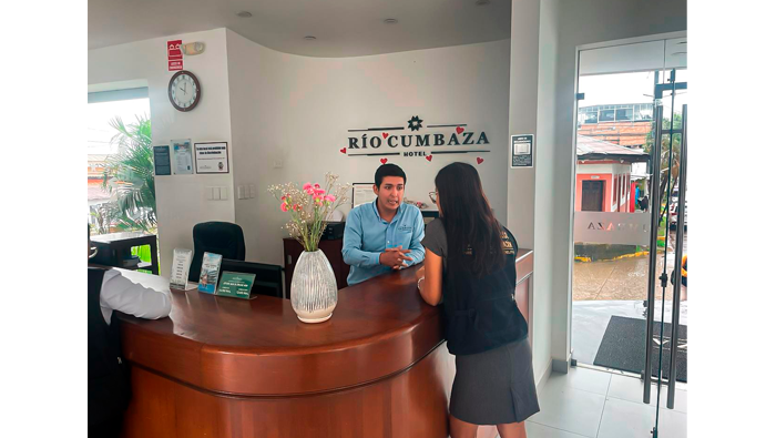Operativo inopinado a establecimientos categorizados "Hoteles".