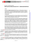 Vista preliminar de documento RESOLUCIÓN DIRECTORAL EJECUTIVA