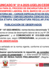 Vista preliminar de documento COMUNICADO 014-2025-UGEL05-CEDE2025 // PROCESO DE ENCARGATURA 2025 // PUBLICACIÓN DE OBSERVADOS