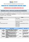 Vista preliminar de documento COMUNICADO 023-2025 - TERCERA ETAPA - EBA