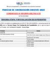 Vista preliminar de documento COMUNICADO 025-2025 - TERCERA ETAPA - SECUNDARIA