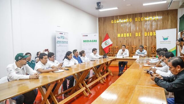 Gobierno articula acciones con Madre de Dios para potenciar desarrollo agropecuario en la región