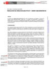 Vista preliminar de documento RESOLUCION DIRECTORAL EJECUTIVA