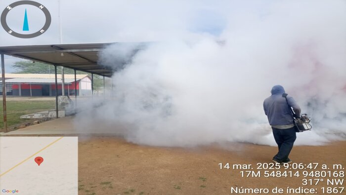 Trabajos de fumigación