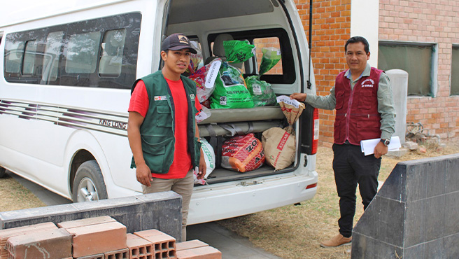 Municipalidad realiza entrega de muestra de suelos de cultivos del valle culebras y Huarmey al INIA