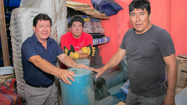 Municipalidad de Huarmey brindan apoyo a familias afectadas por lluvias intensas en el Distrito Malvas