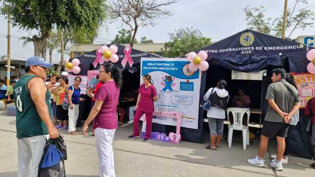 Hospital Nacional Sergio E. Bernales realiza diferentes actividades en la víspera del Día Internacional de la Mujer