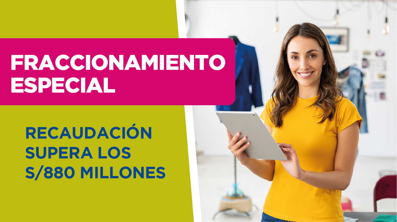 La cantidad de solicitudes presentadas para el acogimiento al Fraccionamiento Especial fue superior a las 157 mil, de las cuales el 81% correspondieron a contribuyentes afectos a Rentas de Tercera Categoría (empresas y personas naturales con negocio).