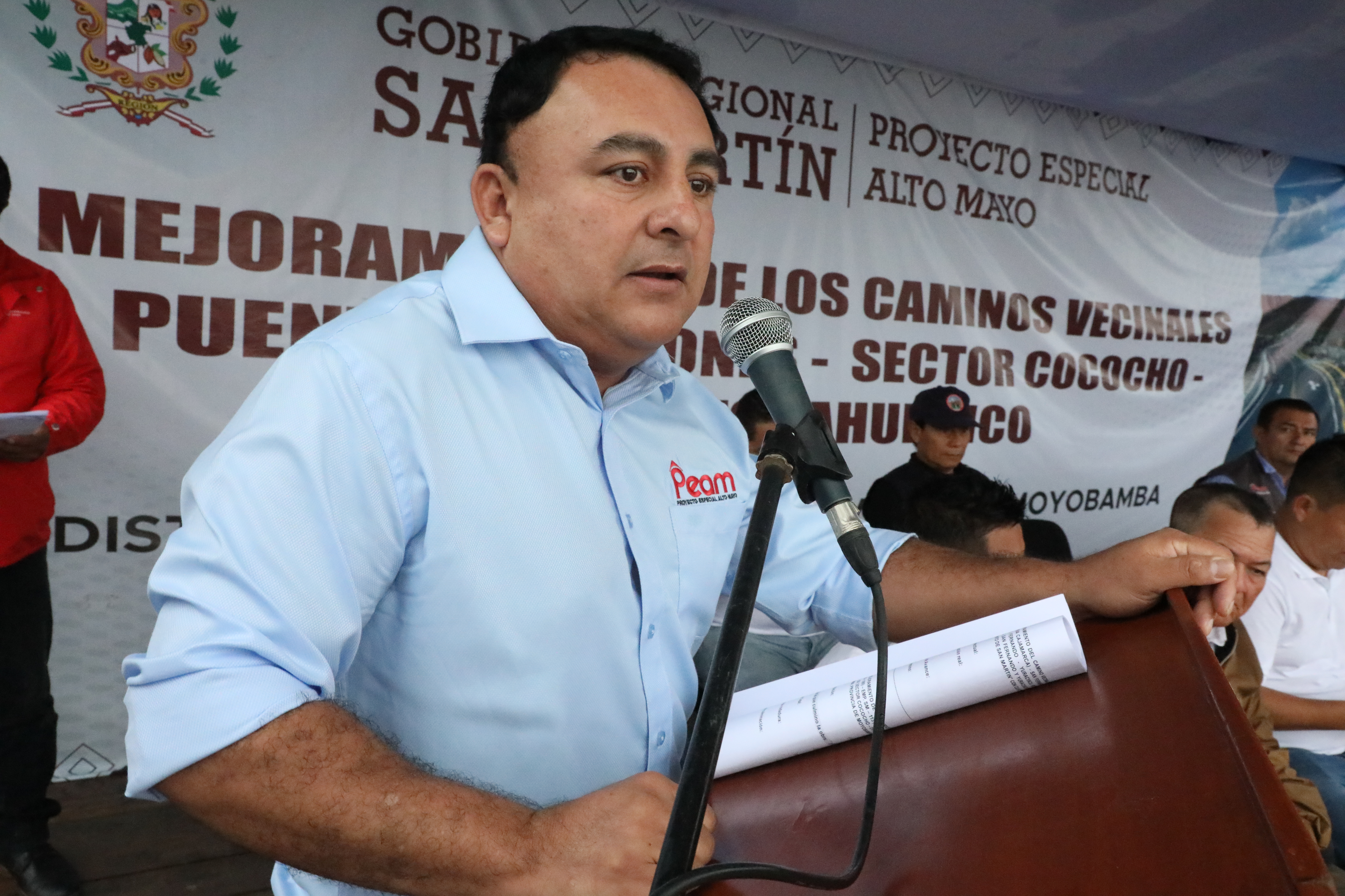 GORESAM inaugura primera etapa del asfaltado