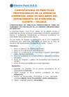 Vista preliminar de documento CONVOCATORIA DE PRÁCTICAS PROFESIONALES DEP. ATENCION AL CLIENTE RECLAMOS - JULIACA 