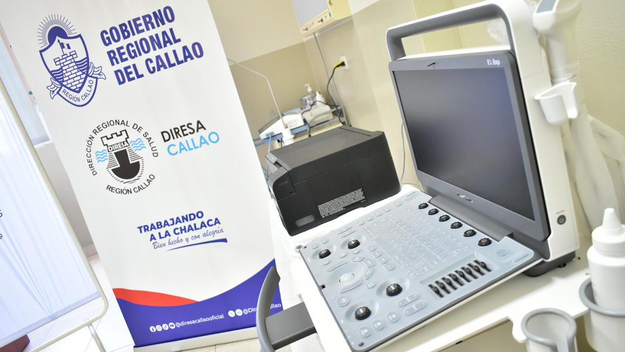 Equipo donado °Ecógrafo "